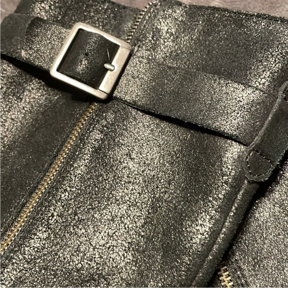 Kork-Ease Black Leather Heeled Boots - Picture 6 of 8